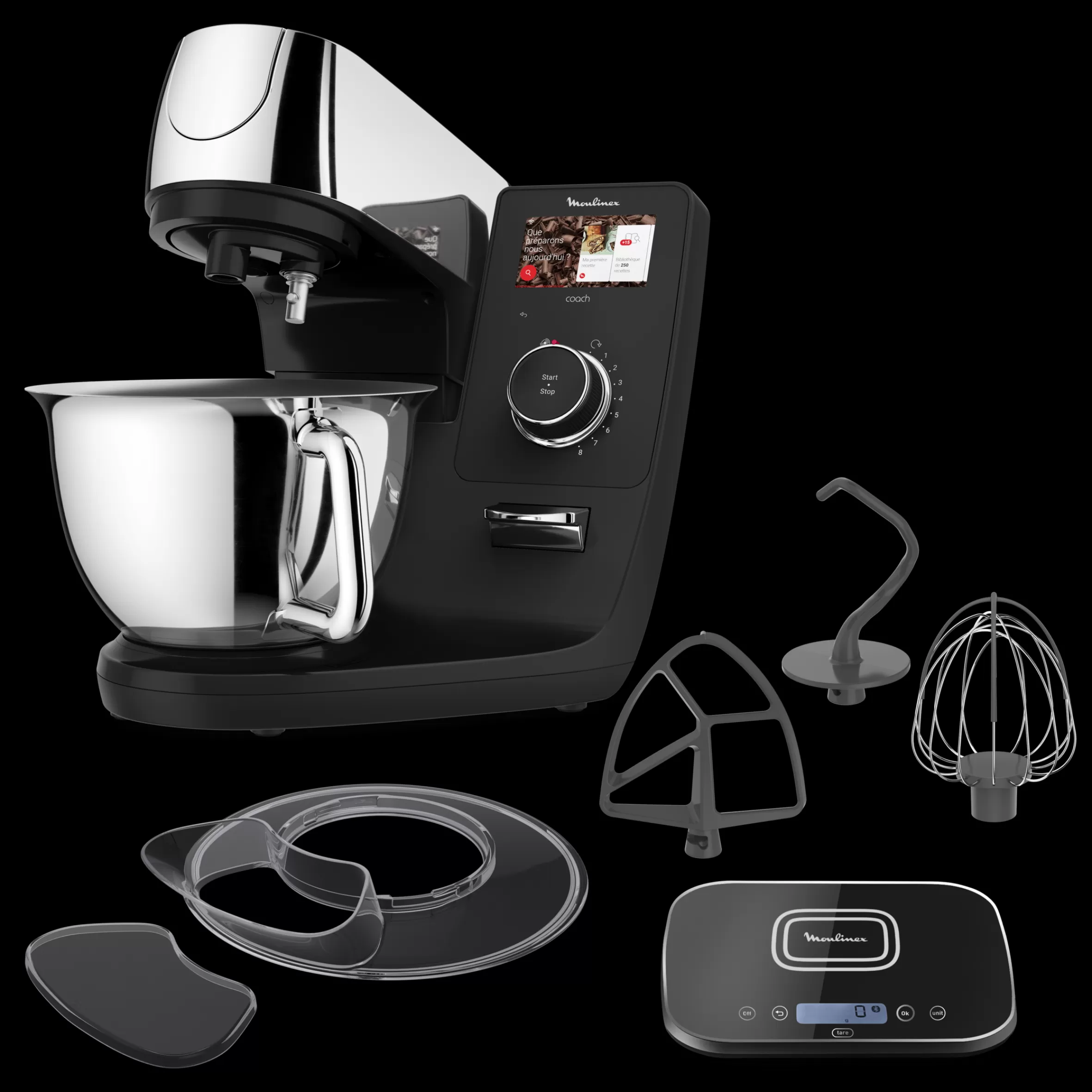 Moulinex Gebakrobots<I-Coach Touch, Connected Pastry Robot, 21 programma's, coaching op het scherm, Balans